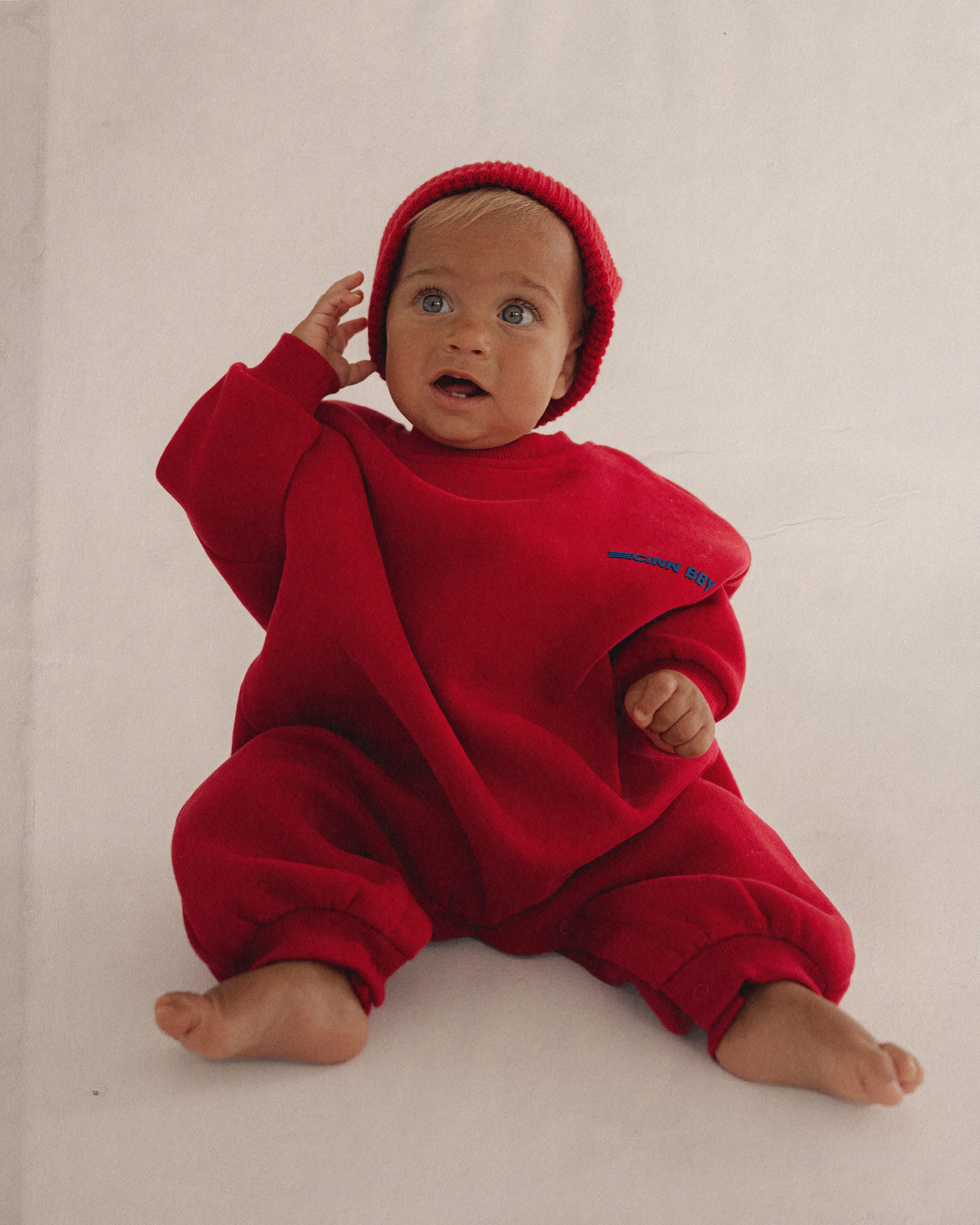 Fisherman Beanie - Red - Image 6