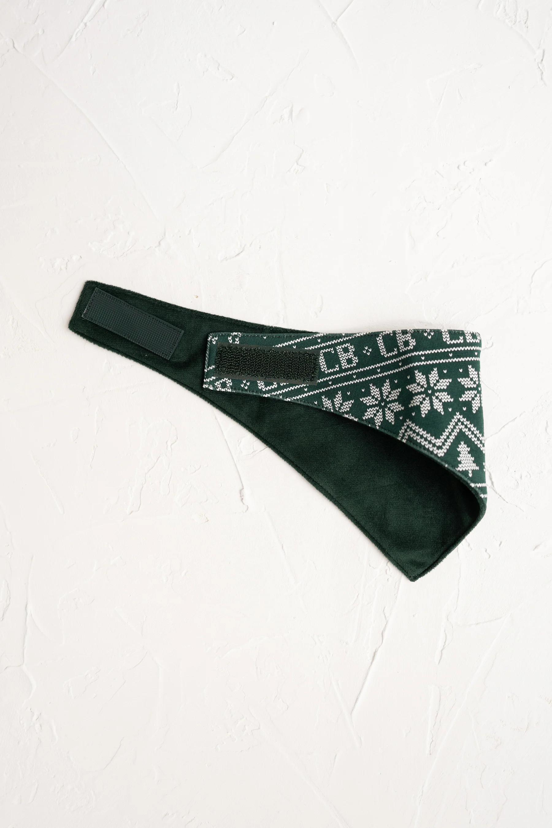 Pet Christmas Bandana - Green