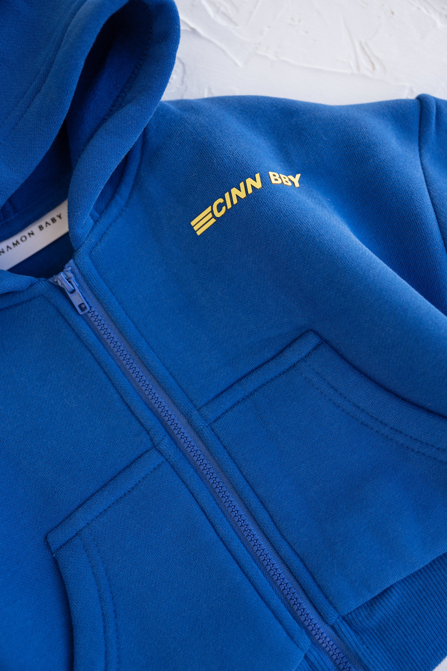 Primary Zip Hoodie - Blue - Image 7