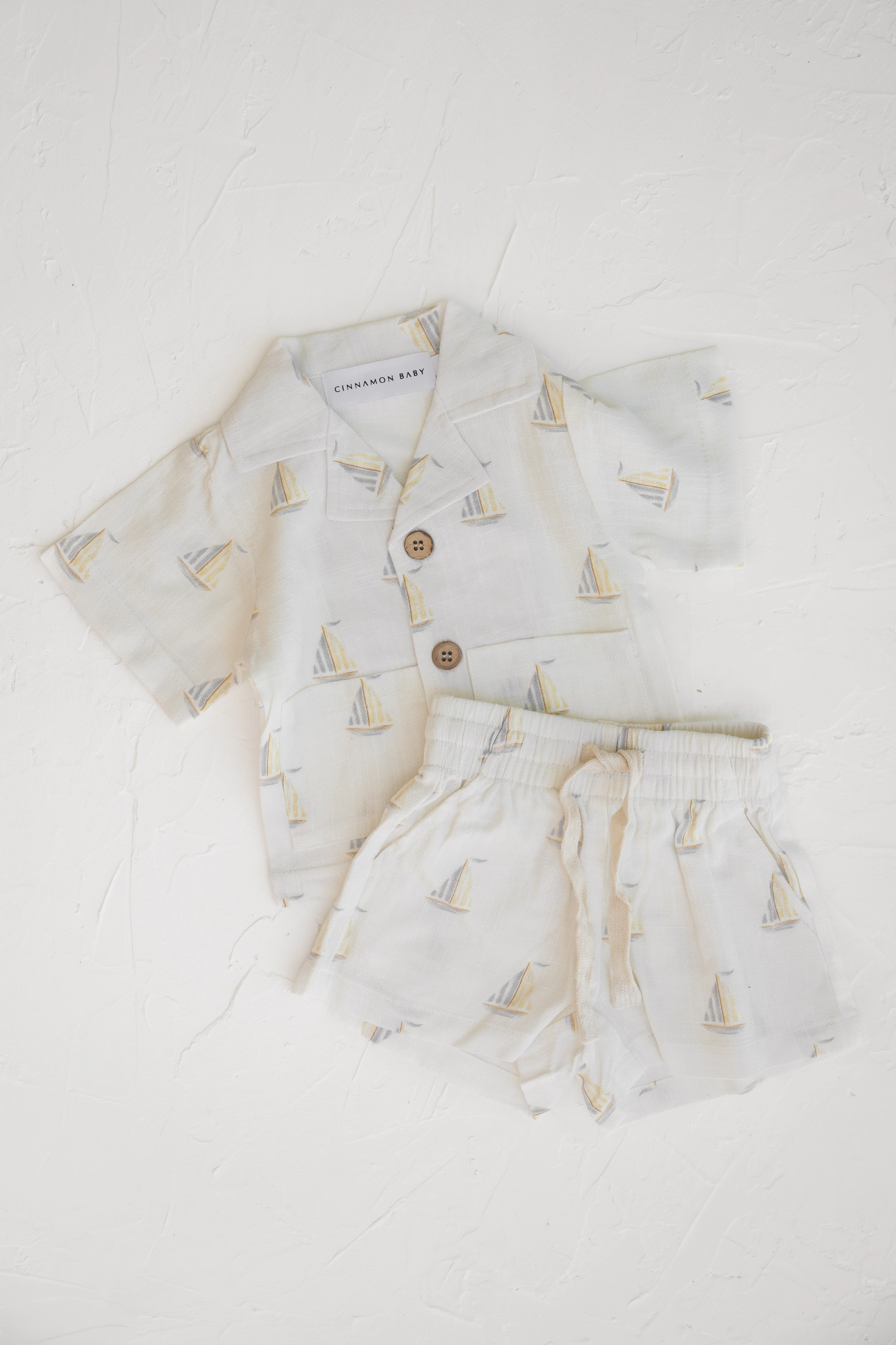 Sailboat Linen Shirt - Image 6