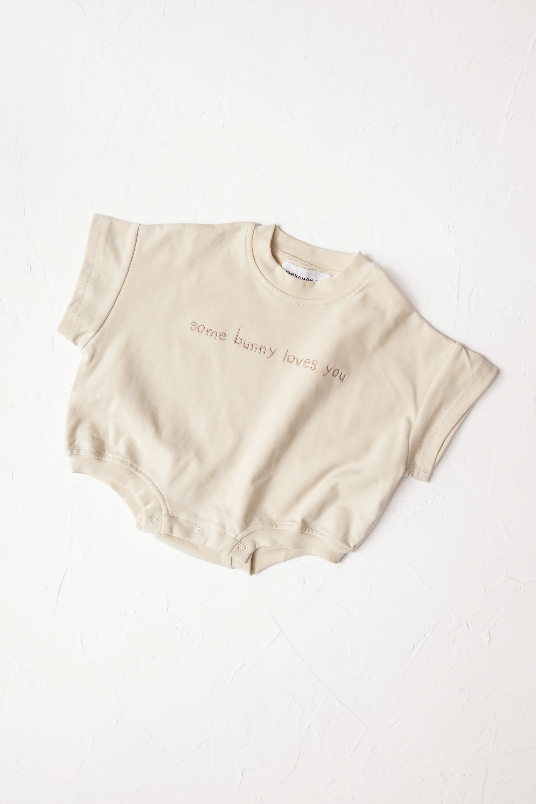 Some Bunny Loves You Tshirt Romper