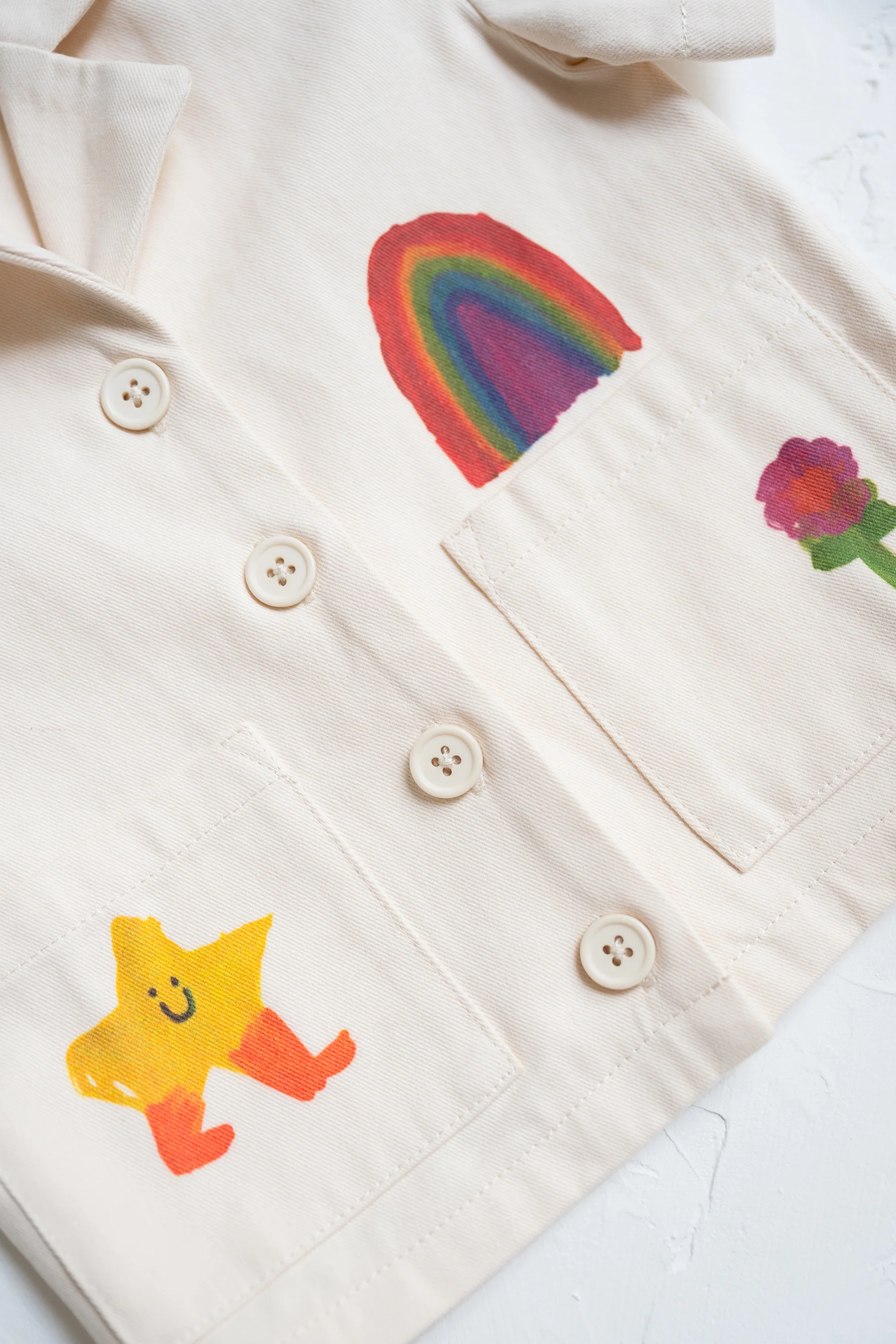 Utility Shirt - Cream - Image 4